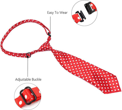 30 PCS Adjustable Dog Neckties & Bowties - Stylish Accessories for Medium to Large Pets - Perfect for Holidays, Weddings, and Special Occasions