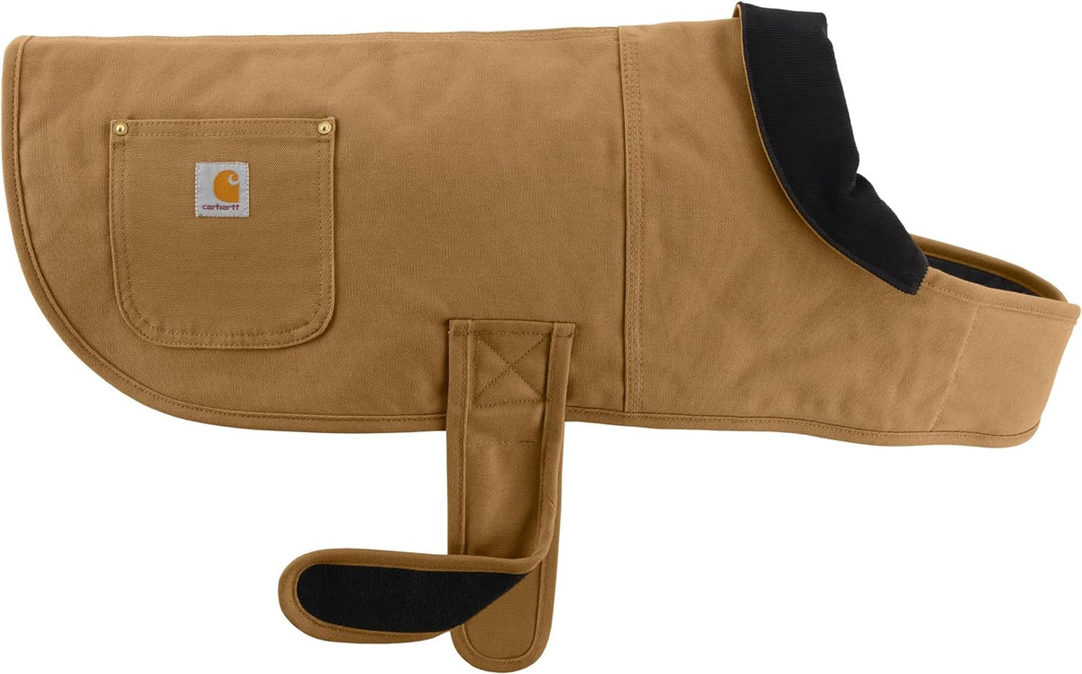 Durable Brown Insulated Dog Coat - Weather Resistant & Perfect for Cold, Windy Days - Large Size