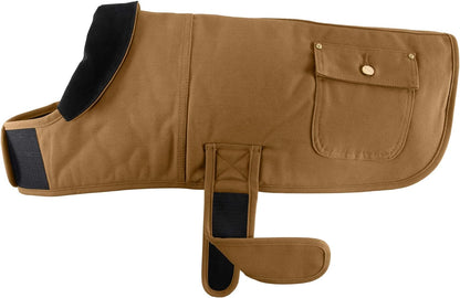 Durable Brown Insulated Dog Coat - Weather Resistant & Perfect for Cold, Windy Days - Large Size