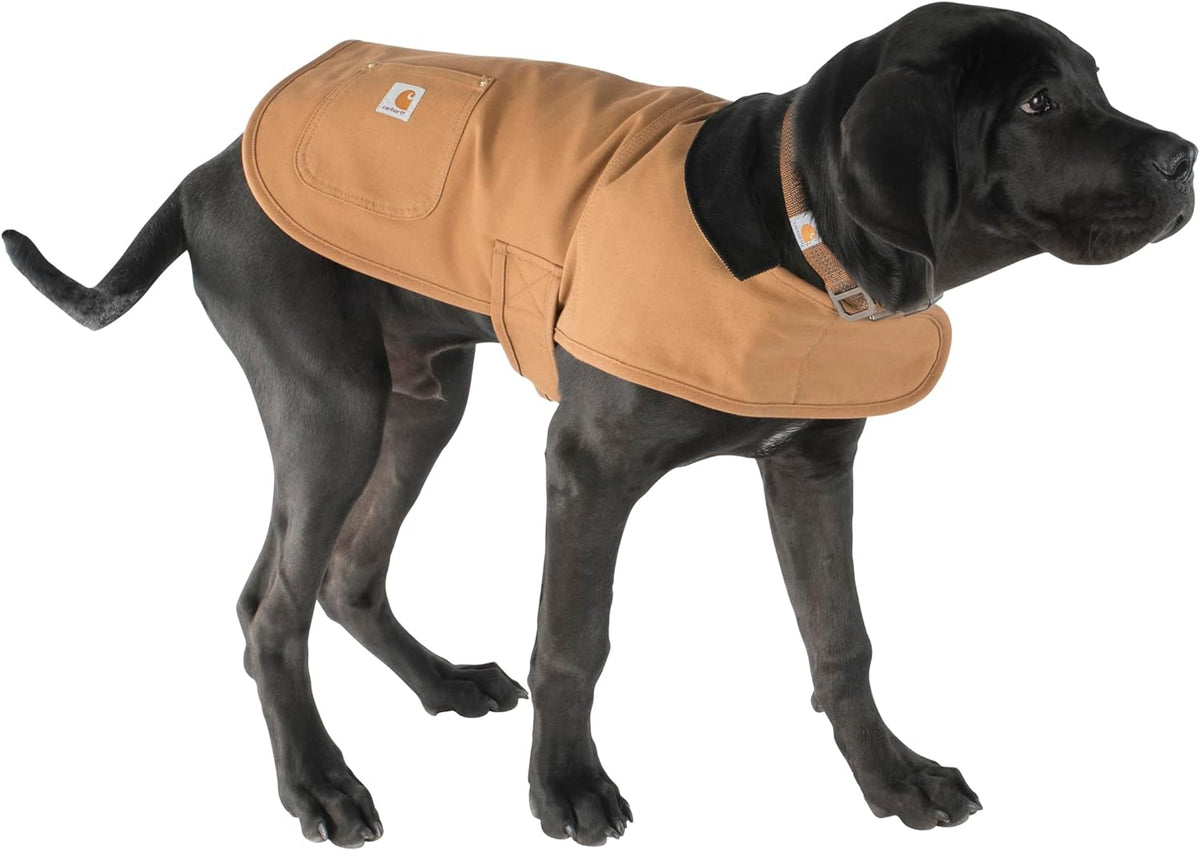 Durable Brown Insulated Dog Coat - Weather Resistant & Perfect for Cold, Windy Days - Large Size